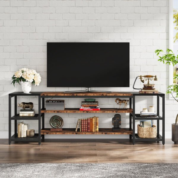 78.7" TV Stand, 3-Tier Media Entertainment Center for TV up to 85"