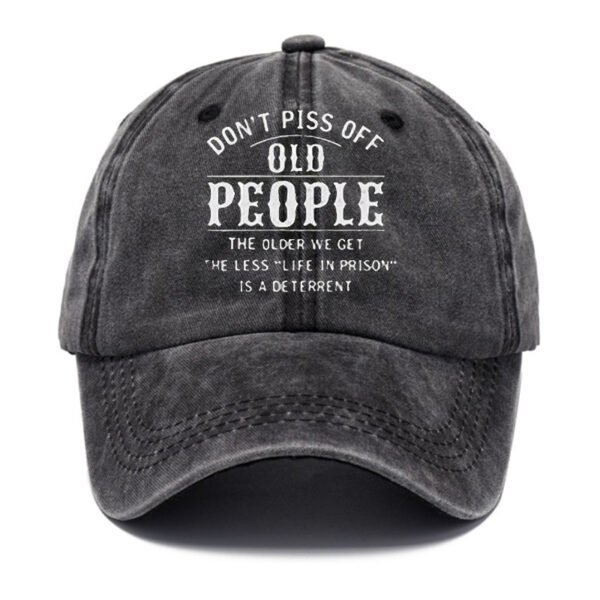 Buit In The Sixties Original Printed Cap Washed Cotton Hat