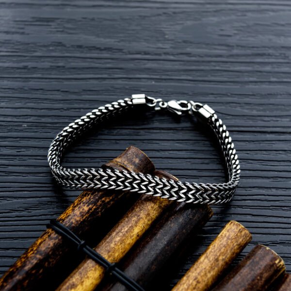 Fashionable Titanium Steel Men's Personality All-match Keel Bracelet