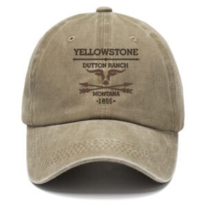 Men's Vintage Western Yellowstone Sun Hat