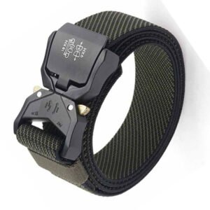 Outdoor Tactical Belt Quick Release Aluminum Alloy Outer Belt