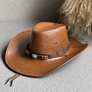 Western Cowboy Hat Outdoor Sun Protection Sun Travel Hat