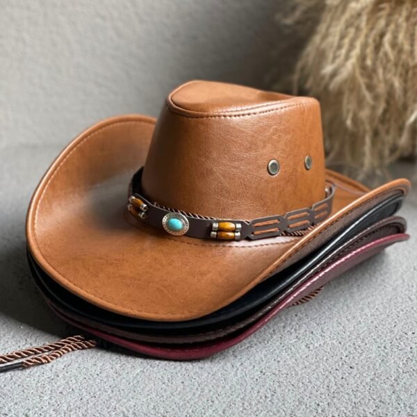 Western Cowboy Hat Outdoor Sun Protection Sun Travel Hat