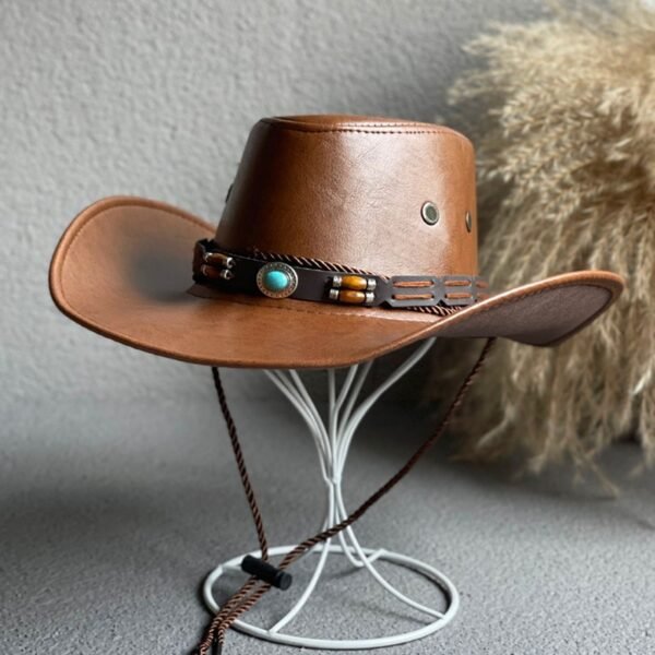 Western Cowboy Hat Outdoor Sun Protection Sun Travel Hat