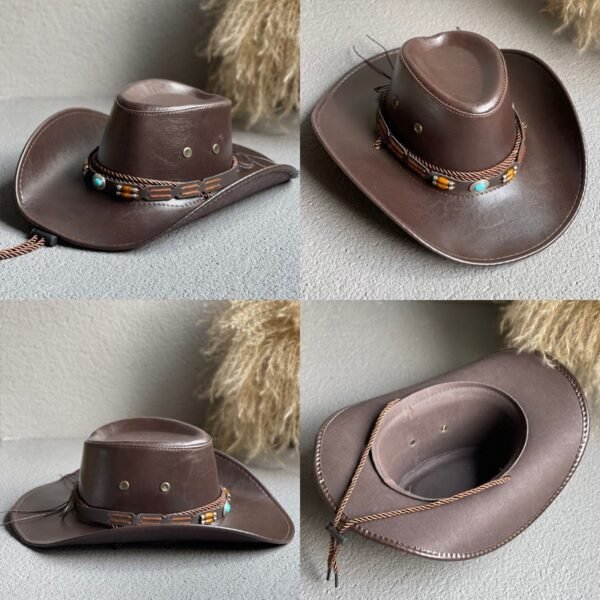 Western Cowboy Hat Outdoor Sun Protection Sun Travel Hat